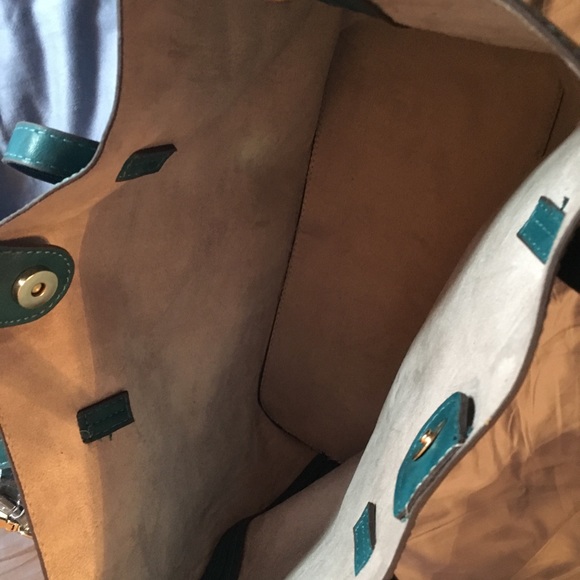 Teal purse - Picture 6 of 7